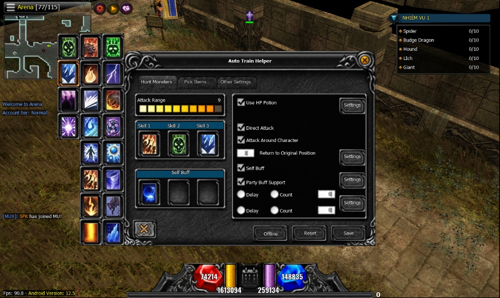 MuHelper Layout Preview